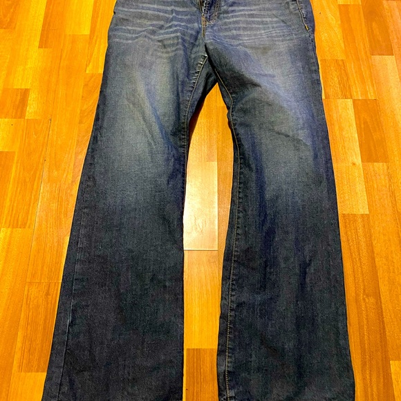 34x34 Aeropostale Jeans Relaxed Fit Light blue (fast ship)smoke free home* - Picture 4 of 5